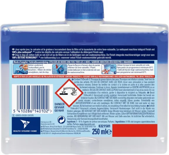 Produit Lave-Vaisselle Machine Régulier, Nettoyant Lave-Vaisselle 250 ml 250 ml (Lot de 1)
