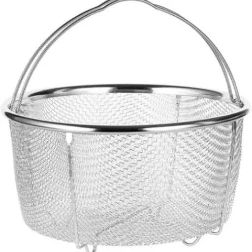Test Qcwwy Panier à vapeur inox 18 cm : petit panier qui fait le job sans chichi