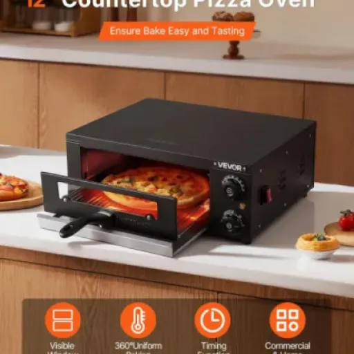 Test VEVOR Four à Pizza 30,5 cm : le petit four de comptoir qui fait le job pour les pizzas maison