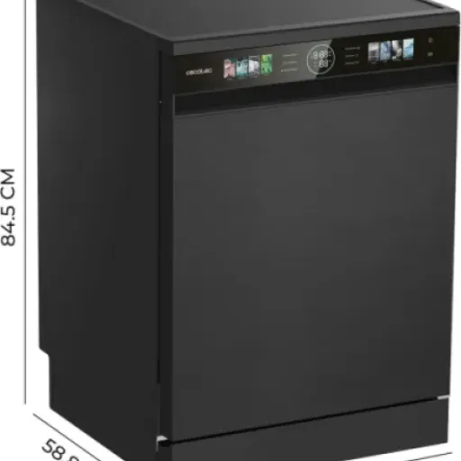 Test Cecotec Bolero Aguazero 6620 Dark C : un lave-vaisselle 60 cm bien fichu pour gros volume