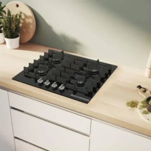 Test Bosch PPP6A6I40 Série 6 : une plaque gaz en verre qui fait le job sans prise de tête