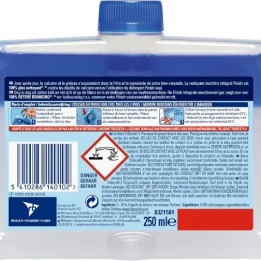 Test Finish Nettoyant Machine Régulier : le petit décrassage mensuel qui fait le job