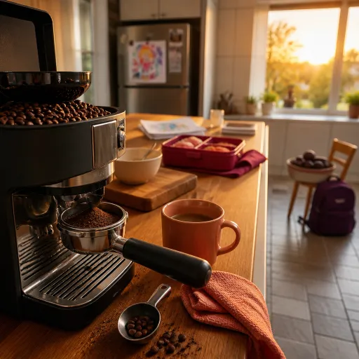 Vivre avec sa machine à café à grains au quotidien : ce qui change vraiment dans la routine d'une famille