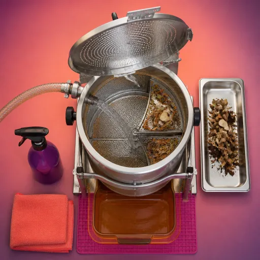Comment le tamis rotatif optimise l’hygiène et la gestion de l’eau en cuisine professionnelle