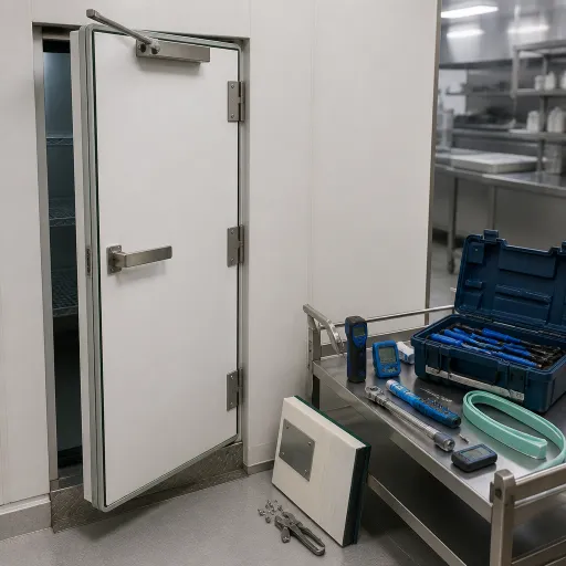 Portes de chambres froides : bien choisir, entretenir et dépanner pour un froid maîtrisé