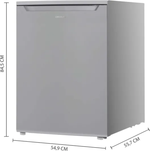 Mini Réfrigérateur 107 L Bolero CoolMarket TT 107 Inox, Classe Énergétique E, Économie d'Énergie, Porte Réversible, Faible Niveau Sonore, Tiroir Congélateur - Inox 107 L - Ice box