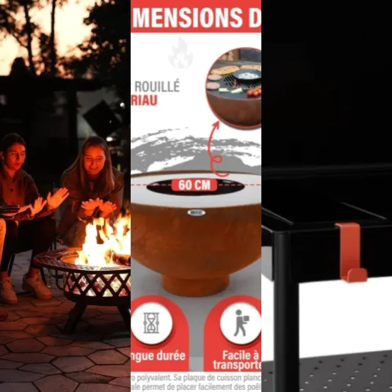 Notre sélection des 5 meilleurs braseros plancha (2026)