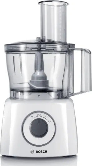 MCM3200W MultiTalent 3 - Robot de cuisine, puissant moteur Paquet d'accessoires XL Blanc/Gris