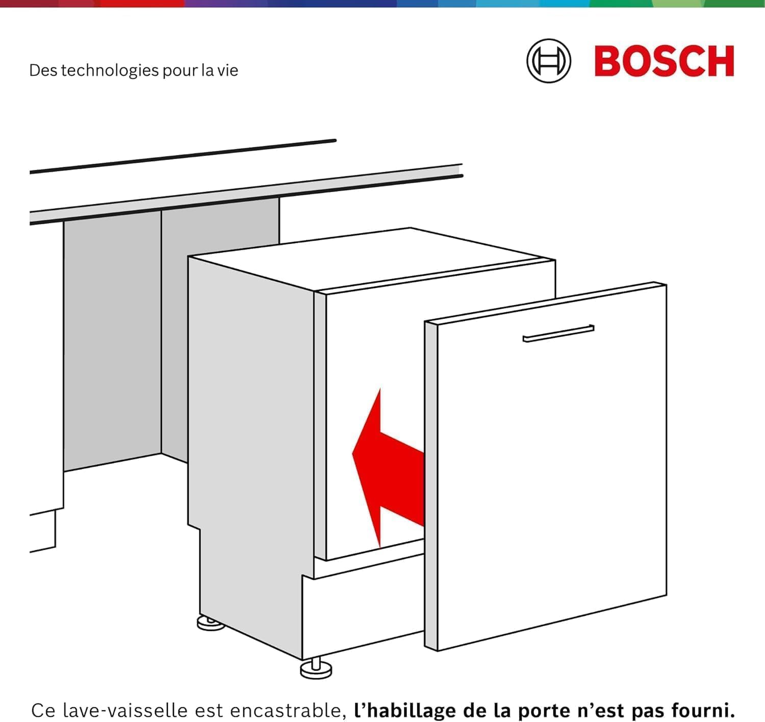 SMV4HCX07E Série 4 - Lave-vaisselle, tout intégrable Série 4 C