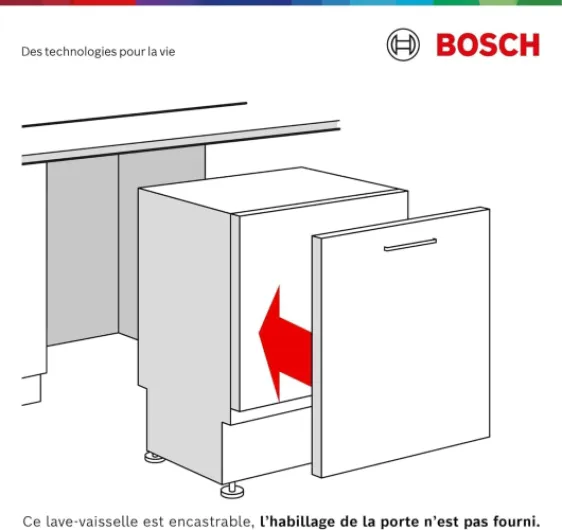 SMV2HTX02E, Série 2, Lave-vaisselle 60 cm, Encastrable Série 2 D