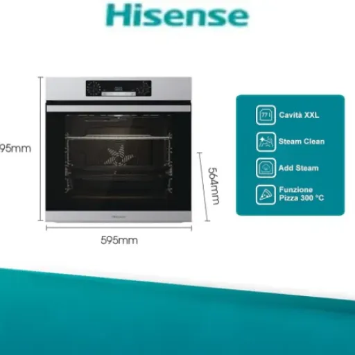 Test Hisense BSA65226AX : un four XXL qui fait un peu de tout sans exploser le budget