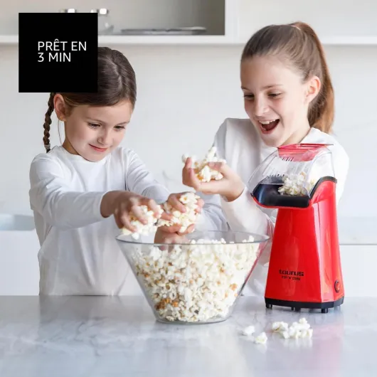 Machine à Popcorn Taurus 968375 1100W Rouge, XX