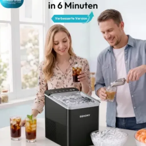 Test EUHOMY Machine à Glaçons : compacte, rapide, mais avec quelques petites contraintes