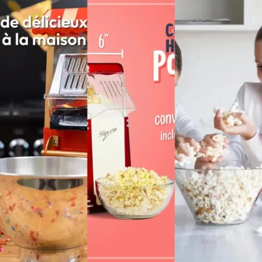 3 meilleurs machines à pop corn : notre comparatif (2026)