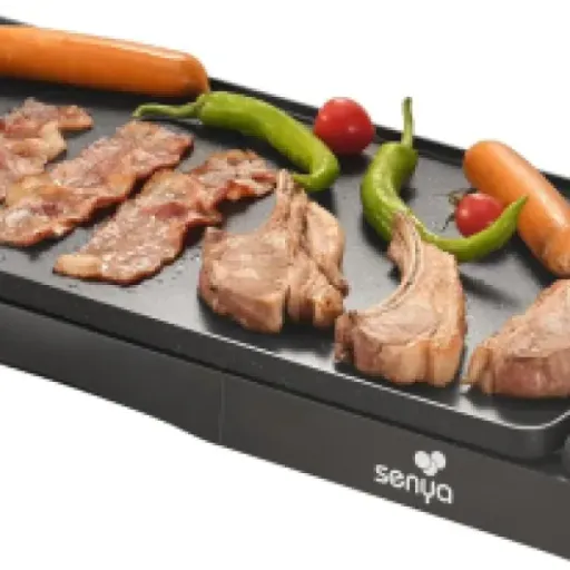 Test Senya Plancha Electrique XL 2200W : la grande plaque qui fait le job pour les repas de groupe