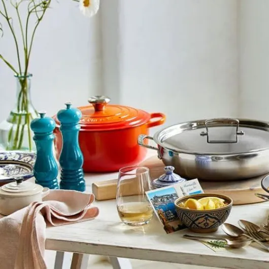 Sauteuse du Chef Anti-adhérente avec Couvercle, 24 cm, Inox 3-ply, Argenté,96201424001000 Simple