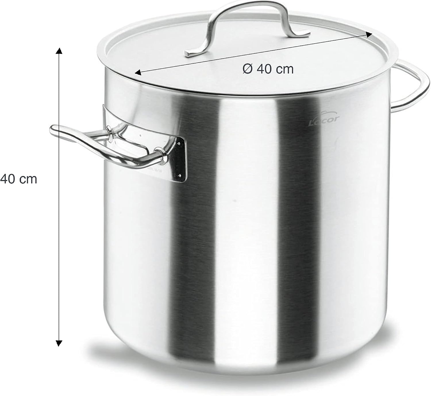 Lacor 50140 Marmite Traiteur Argent 40 cm 40 Ø(cm)