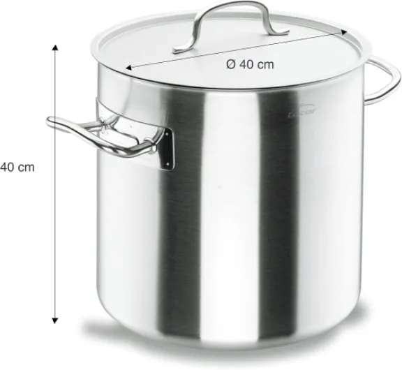 Lacor 50140 Marmite Traiteur Argent 40 cm 40 Ø(cm)