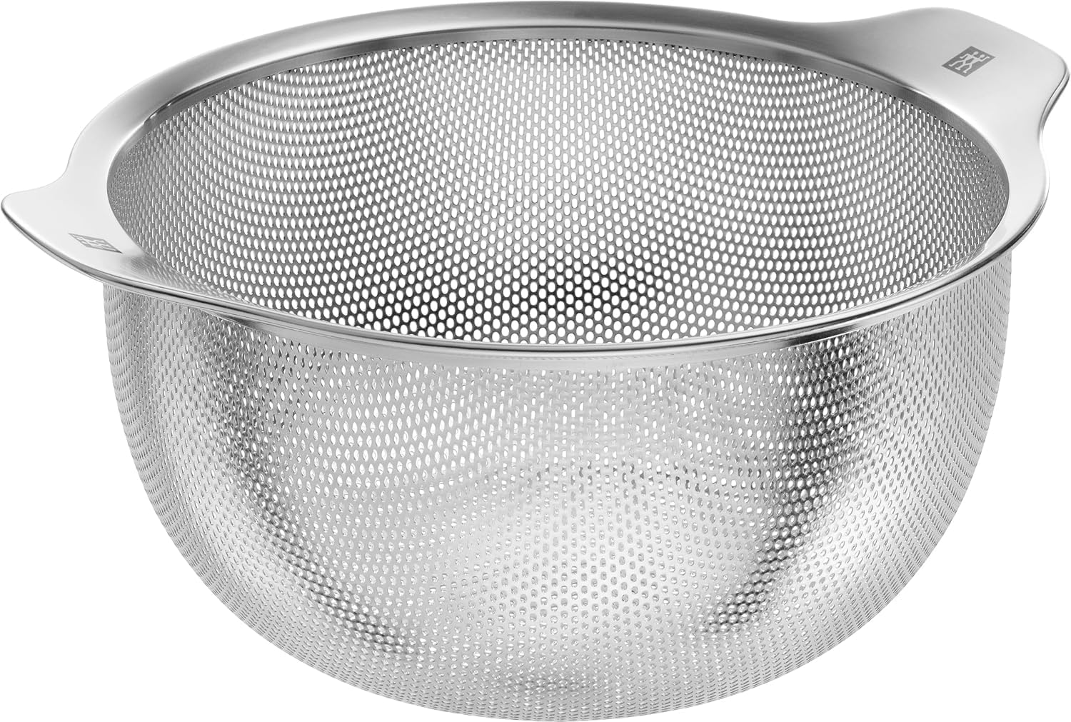 Lot de 2x ZWILLING TABLE Passoire, diamètre 20 et 24 cm, Acier Inoxydable 18/10 de Haute Qualité, Argent