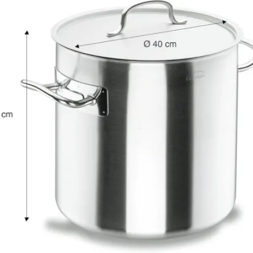 Test Lacor 50140 Marmite Traiteur 40 cm : la grosse marmite pour cuisiner en mode cantine