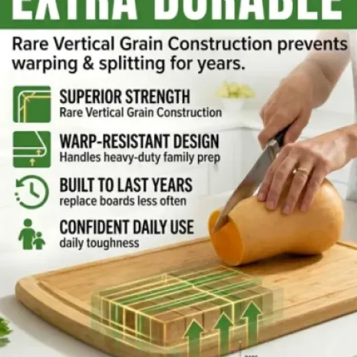 Test Greener Chef XL Bambou : la grosse planche qui fait le job sans chichis