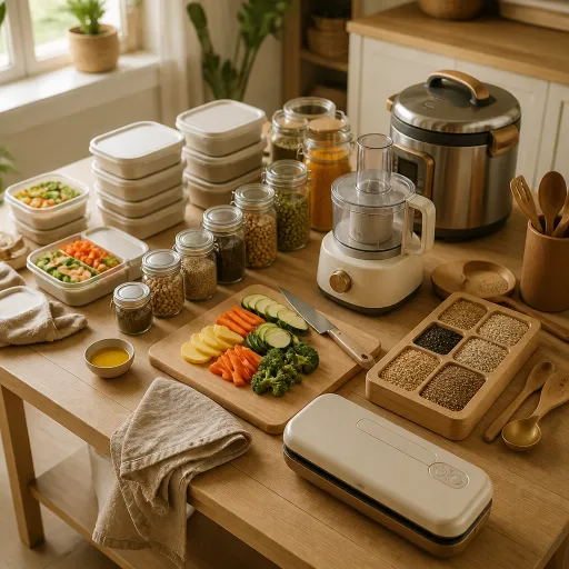 Rentrée et batch cooking : les appareils qui transforment la préparation des repas en habitude tenable